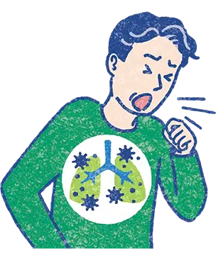 症状が悪化する「増悪（ぞうあく）」とは？イメージ